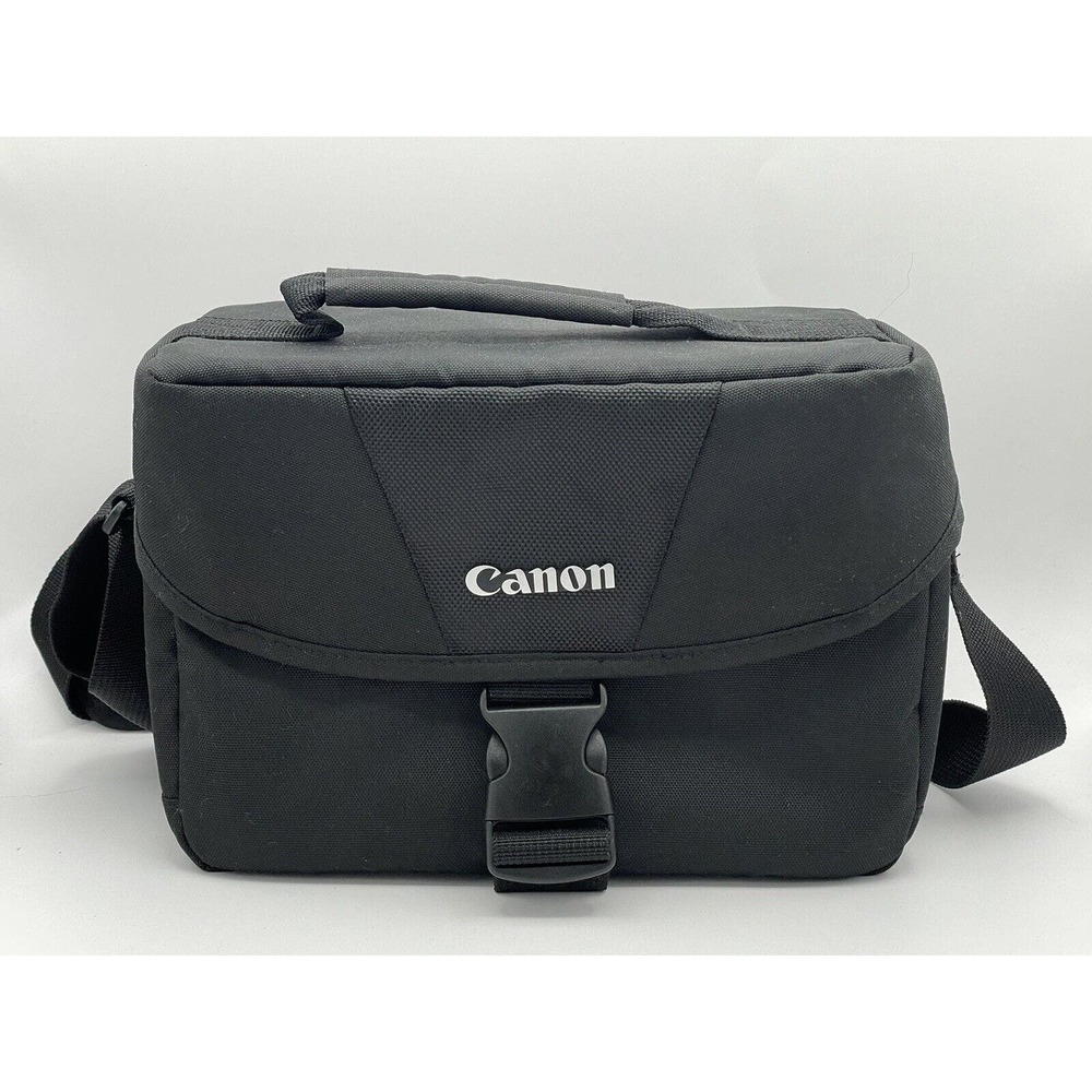 Canon 200ES Camera Shoulder Bag Black Carry Case Adjustable Strap Photographer